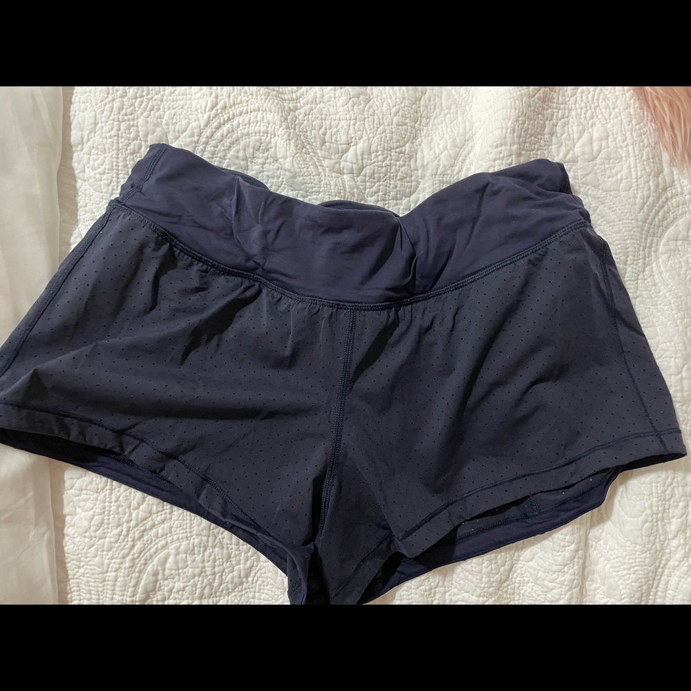 Navy Lulu Shorts